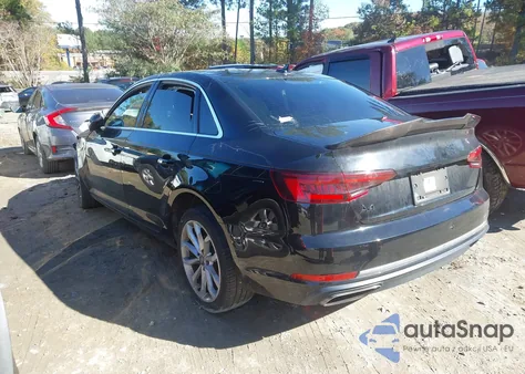 2019 Audi A4 40 Premium/40 Titanium Premium из США, поврежденный, VIN WAUGMAF44KN005398